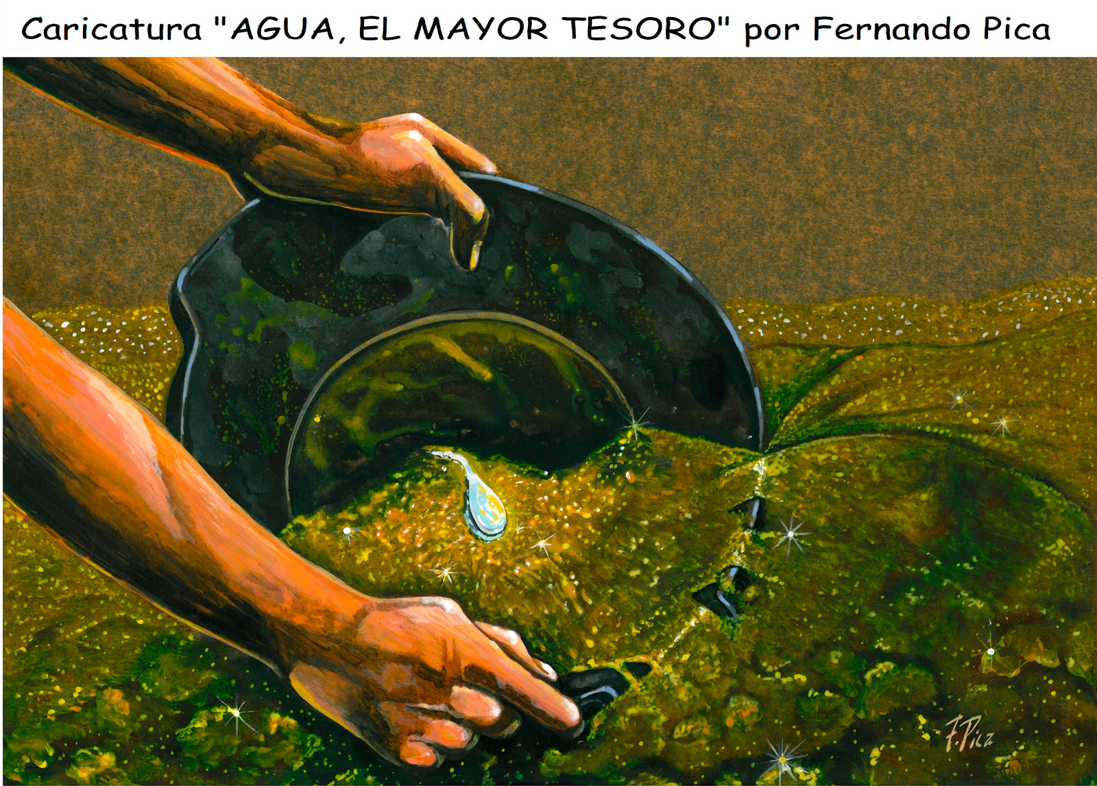 Caricatura-AGUA-EL-MAS-GRANDE-TESORO-por-Fernando-Pica-(1)