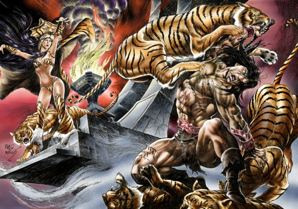 Conan and the Tiger Queen